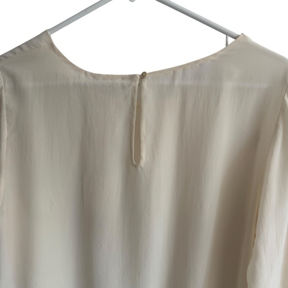 NWT Wilfred Aritzia Desaix Blouse, Milk, Size M - Picture 8 of 9